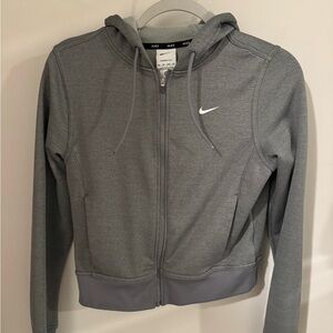 Nike Gray Athletic Fit Hoodie